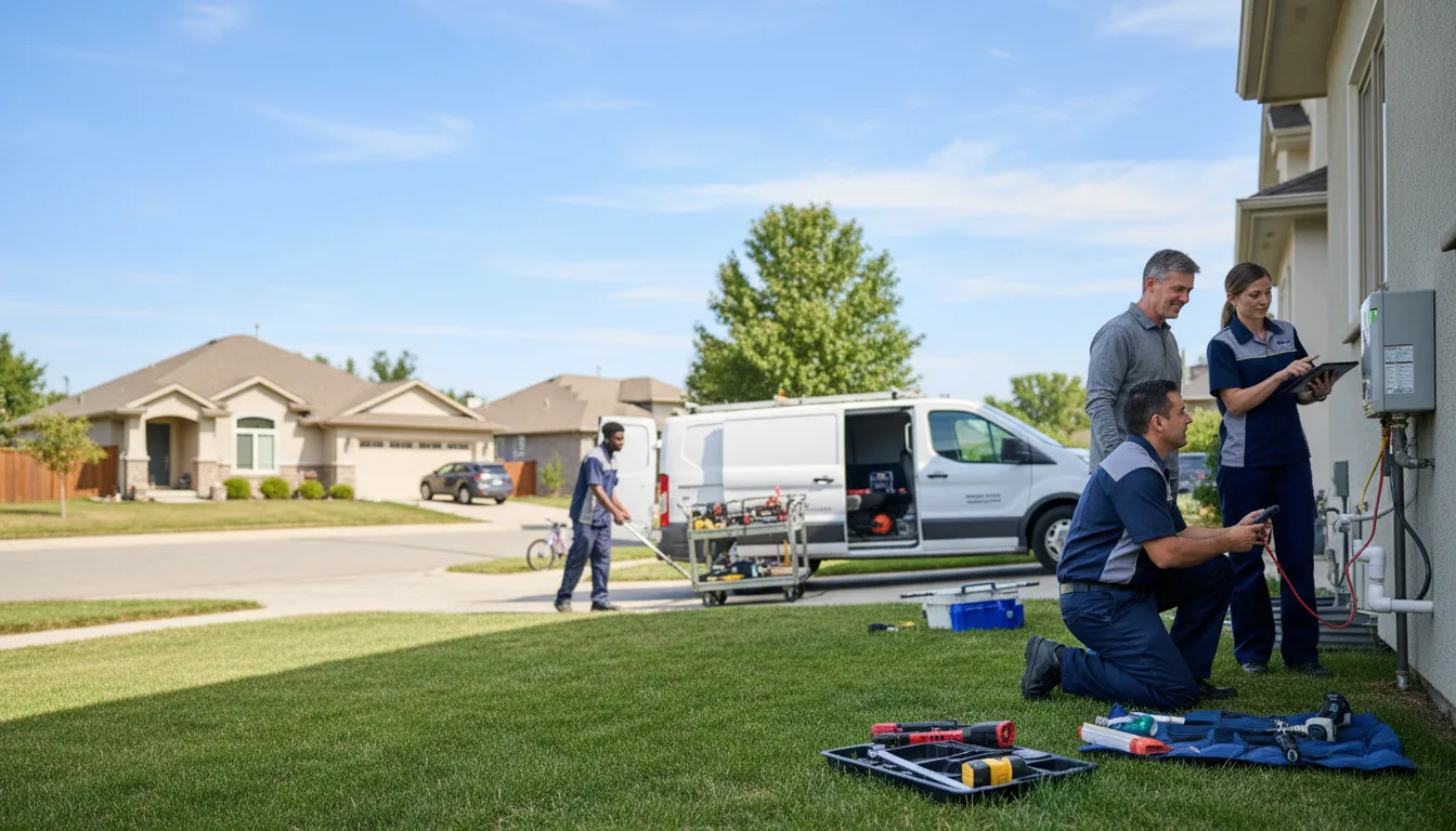 Tankless water heater service in Summerhill, PA